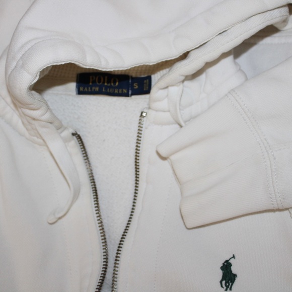 POLO RALPH LAUREN Zip Hoodie Jacket Size Small - Picture 12 of 14
